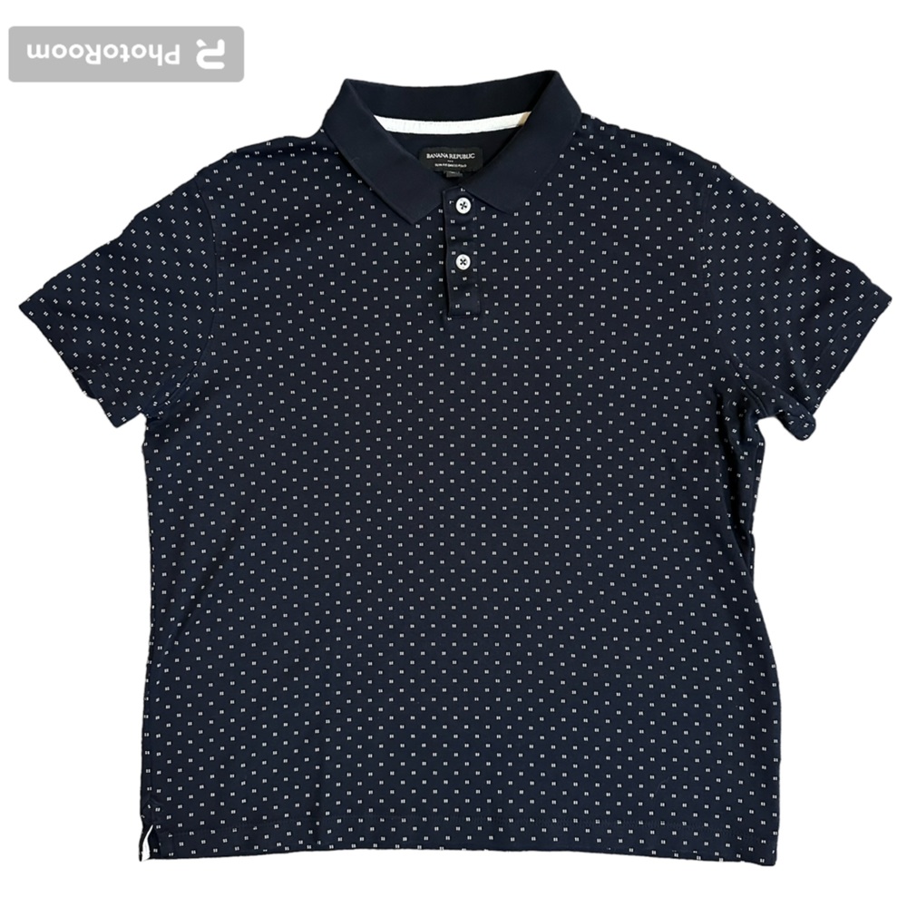 Banana Republic Factory Men's Slim Fit Dress Polo - Size L